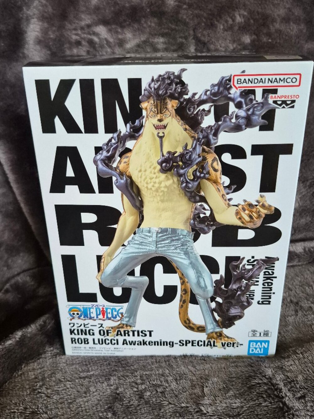 One Piece Rob Lucci Awakening KING OF ARTIST Special Ver Figure Banpresto